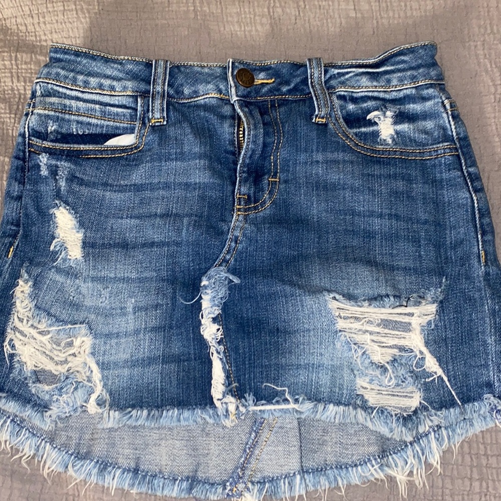 Denim skirt